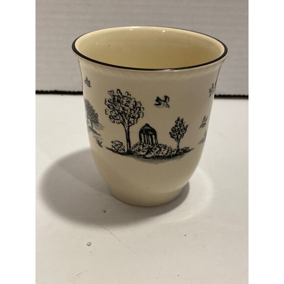 Vintage 1980s Wood & Sons England Toile de Joie Coffee Mug Earthenware - Picture 4 of 9